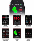 Game Changing Handheld Golf GPS Device With Shot Tracker And Range Finder, Touch Screen Pin Positioning, multiple screen views