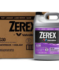Top Shelf Ready To Roll Antifreeze Coolant Featuring Phosphate Silicate Free Organic Acid Formula For Real Deal Engine Guard Against Freezing Overheating And Rust In A Prediluted Ready To Pour Mix Case Of Six Gallons with one gallon bottle and carton