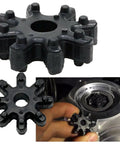 8 Pcs Flexible Steering Coupler 56315-2K000-FFF close-up and installation view for Hyundai and Kia models