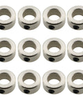Stainless Steel T8 Lead Screw Locking Ring Collar Set With 12 M4x4mm Allen Screws For 3D Printers 8mm Bore 14mm Outer Diameter
