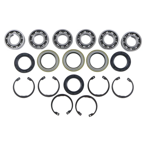 Three Kit Mower Blade Spindle Bearing Rebuild Kit For Kubota Lawn Mower Deck Parts With Bearings, Seals, And Snap Rings