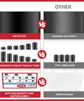 Black Nylon Spacers Kit M3 And M4 For Electronics Car Furniture And DIY Projects 610 And 915 Pcs Multi Use Spacers For Jewelry Making And Circuit Assembly Delivers Clean Gaps Layered Look Three Set, size comparison chart