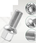 Premium Steel Wheel Lug Studs Kit For VW Arteon Beetle Bora Models 3H7 5C1 9M2 Heavy Duty Replacement Car Bolts That Rock Your Ride Safe And Tight Every Time With Amazing Strength, steel lug stud close-up