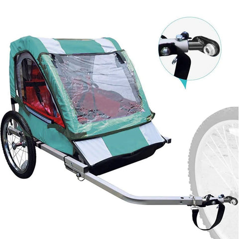 Bike Trailer Hitch Connector And Cycling Adapter For Kids Trailers Cargo And Pet Trailers Easy To Attach Heavy Duty Safety Quick Hitch