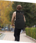 Road Warrior Portable Drum Bag Built Tough With Heavy Duty Oxford Fabric For Snare Drums And Percussion Gear Provides waterproof travel storage worn as a backpack.