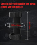 Jeep Fire Extinguisher Mount Holder With Roll Bar Strap Non Slip Carrier For Wrangler Third Party Accessory dimensions