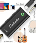 Guitar Audio Interface Plug And Play Portable Recording Sound Card For Live Streaming On IPhone Ipad And Android Phones