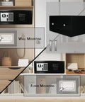 Digital Keypad Safe Lock Box 0.6 Cu Ft Steel Deposit Safe for Home Office Hotel Business Cash Jewelry Storage with Wall and Floor Mounting.