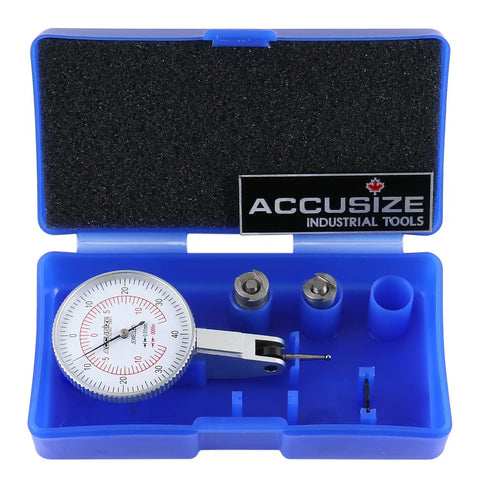 0.01 mm By 0.8 mm Dial Test Indicator With Large 1.5 Inch Face Jeweled Movement Includes 3/32 And 3/8 Inch Mounting Shanks Model S900 C114 Pro Grade Precision Micro Dial Gauge For Machining Setup And Alignment Workhorse