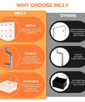 Comparison image of Badass Heavy Duty Metal Pegboard Wall Storage Kit materials vs others, showcasing metal hooks and bins.