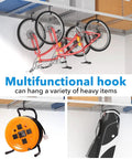 Thickened Bike Hooks For Garage Ceiling Rack Heavy Duty Overhead Storage Hangers Holds Up To 50 Lb Safe Metal Bike Hanger
