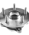 Front Wheel Bearing And Hub Assembly For Toyota Camry And Lexus Es Rx Models Heavy Duty direct bolt swap view from top showcasing 5 lug design.