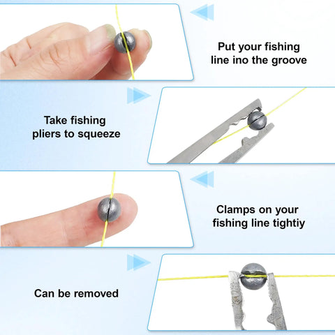 Instructions for using 80 Piece Beginner Fishing Tackle Kit With Bobbers Hooks Sinkers And Weights In A Handy Portable Tackle Box