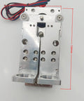 Rugged Dual Pick And Place Head Assembly Designed For Nema 11 Hollow Shaft Motors, 126mm high aluminum hardware kit.