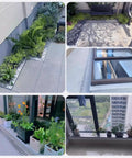 Heavy Duty 304 Stainless Steel Drain Channel For Outdoor Pools And Decks L And T Shaped Trench Drain Kit installed on balcony