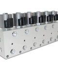 Six Circuit Hydraulic Multiplier Kit With Selector Valve, Couplers And 12V Control Box for Open, Closed or FPC Systems