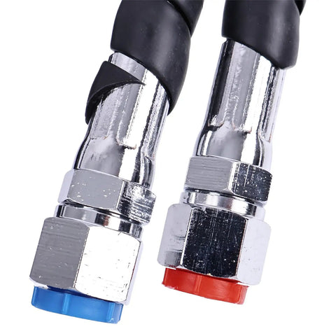 18Foot Hydraulic Steering Hose Kit HO5118 HO5118 For SeaStar Outboard Teleflex Marine Boats Replacement Hose Set With All Connectors And Fittings Durable Marine Hydraulic Line For Smooth Reliable Steering