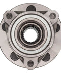 Beefed-Up Front Hub Bearing Assembly For 1995-2007 Ford Taurus Mercury Sable 3-Lug Without ABS 513100, top view of 26-spline hub.