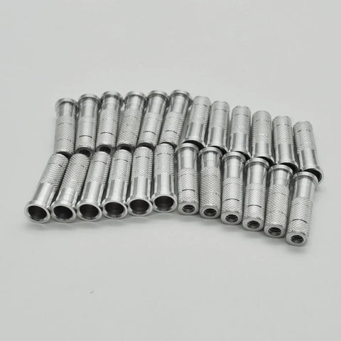 12 Pack Archery Field Points 100 to 200 Grain Five Sixteenth Inch Screw In Arrow Tips for Crossbow Recurve and Compound Bows