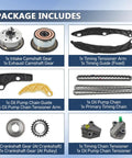 12-Piece Timing Chain Kit With VVT Sprocket For Hyundai Sonata 2016-2019 Tucson 2018-2021 And Kia Sportage 2017-2022 contents overview