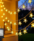 100 LED Star String Lights 33Ft Waterproof Fairy Lights For Indoor And Outdoor Decor Warm White Shatterproof And Energy Saving