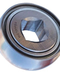 Drivetrain Disc Harrow Bearing For Farm Equipment Pro Grade Double Sealed with 1-1/8 Inch Square Bore and 3.5433 Inch Spherical OD