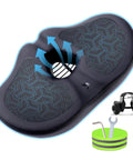 Noseless Bike Seat Cushion With Memory Foam And Ventilation For All Day Comfort, black design with central vent detail