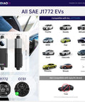 Total Game Changer Level 2 Ev Charger For J1772 Rides Churning Out 40 Amps At 240 Volts with compatible vehicle brands listed.