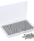 300 Pieces 0.22 Inch 304 Stainless Steel Paint Mixing Balls Pro Grade Agitator Beads For Acrylic Paints Nail Polish Epoxy Resin Crafts Durable For Fast Even Mixing in case