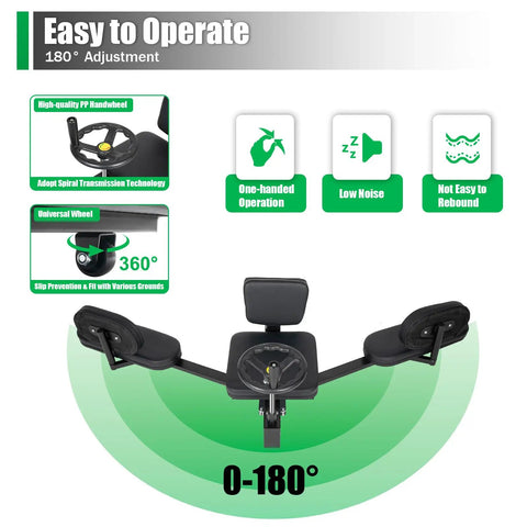 180 Degree Leg Stretching Machine With Steel Frame For Deep Splits And Yoga Training Ultra Stable And 100Kg Load Capacity