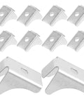 8-pack of 60/80/100 Pack Cabinet Clips And Steel Shelf Supports rust resistant metal pegs