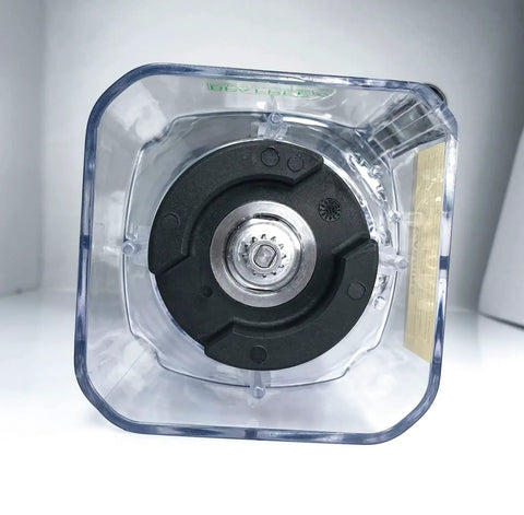 Base view of Extra Pitcher Jar For K95 Blender 85oz 2400ml Clear Cup With Short Blade Assembly Quiet Replacement Part