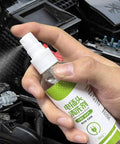 Hand holding Industrial Electronics Parts Cleaner Degreasing Liquid For Heavy Duty Spray Safe For Equipment Maintenance