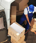 100 Sheets Moving Packing Paper Wrap For Fragile Items in a box, used for cushioning during home and office moves.