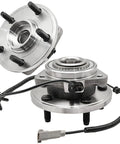 Front Wheel Bearing Hub Assembly Set 513234 For Jeep Grand Cherokee 2005 2010 And Jeep Commander 2006 2010 5 Lug With Abs Direct Fit OE Compatible 52089434AB 52089434AC 52089434AD 52089434AE High Quality Beefy Aftermarket Replacement