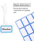 Slick Self Locking Nylon Cable Marker Ties Featuring A Bulk Pack Of 200 White Write On Wire Labels For Ethernet Cords And Power Lines That Stay Tight And Keep Your Rig Looking Sharp No Sweat Today, featuring a clear marker tag.