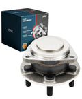 Bolt On Front Wheel Bearing And Hub Assembly 513325 Fits Dodge Charger RWD 2012 2013 2015 2023 Challenger 2012 2023 Chrysler 300 RWD 2012 2023 5 Lug Hub Replacement DIY Friendly Install shown with packaging