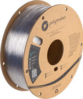 Clear 1.75mm Polycarbonate Filament For 3D Printing, 1kg Spool, Transparent PC Filament With Beefy Strength And Heat Resistance, PolyLite Grade