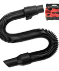Internal Storage Vacuum Hose For 18V And 28V Cordless Wet Dry Vacuums Replacement Hose 14 37 0105 with storage case, flexible black