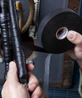 Self Fusing Rubber Electrical Insulating Tape For Cable Splices And Terminations 2 In By 30 Ft Black Pro Grade Heavy Duty EPR