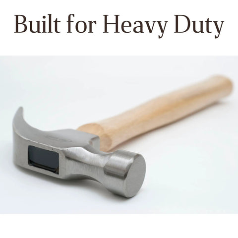 2 Pack Wood Sledge Hammer Handle Replacements For 2 3 And 4 Lb Hammers With Wood And Steel Wedges 12.5 Inch Length Ball Peen Hammer Handle Replacement Wood Tool Handle Bulk Buy For DIY Pros close-up of hammer head and wooden handle