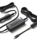 Slick USB C Car Charger for Laptop PD3 Fast Charge Adapter with Heavy Duty 10 Ft Cord Delivers 90W for Dell Latitude Chromebook Inspiron Road Rides UL Certified Solid Power Hookup with compact design and durable materials.