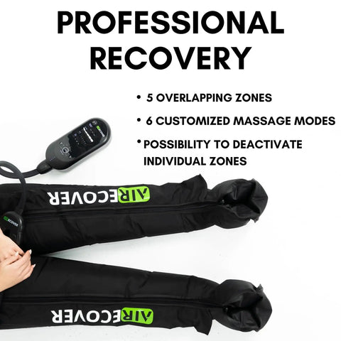 Professional Cordless Leg Compression Massager Hits The Reset Button On Post Workout Aches And Boosts Blood Flow With Quiet Rechargeable Air Boots To Get Those Fresh Legs Vibes Going Anywhere