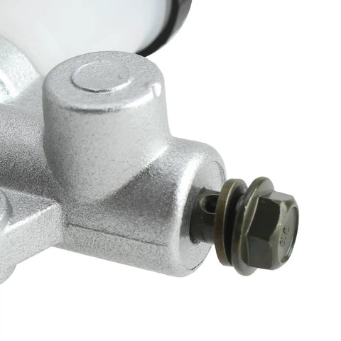 Close-up of Hammerhead 80T TrailMaster MID 6.000.305 XRS XRX Go Kart Hydraulic Brake Master Cylinder With Reservoir Assembly