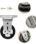 Wall Mounted Cable Pulley System With 180 Degree Rotation, Silent Gym Pulleys, stainless steel detail, close-up views.
