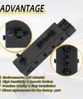 Driver Side Power Seat Switch 8 Way Recliner Tilt Control Replacement Fits Chevy Camaro Equinox Malibu 2010 2019 Cadillac GMC Buick OEM 25974714 12451497.