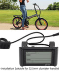 Electric Bike LCD Display SW900 24V 36V 48V 60V 5 Pin Ebikes Display Meter for Scooter and Bicycle with bright backlight