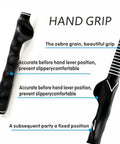 2 Pack Right Handed Golf Grip Trainer For Beginners Women And Kids Easy Grip Posture Coach with ergonomic design and zebra pattern