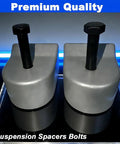 Ford F250 F350 Super Duty 2 Inch Billet Aluminum Suspension Leveling Kit 4WD Heavy Duty Bolt On Front Lift spacers and bolts