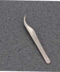 Stainless steel tweezer from the Miniature Screws Kit With 1000 Stainless Steel Screws For Glasses Watch Phone Eyeglass Repair Tool Set